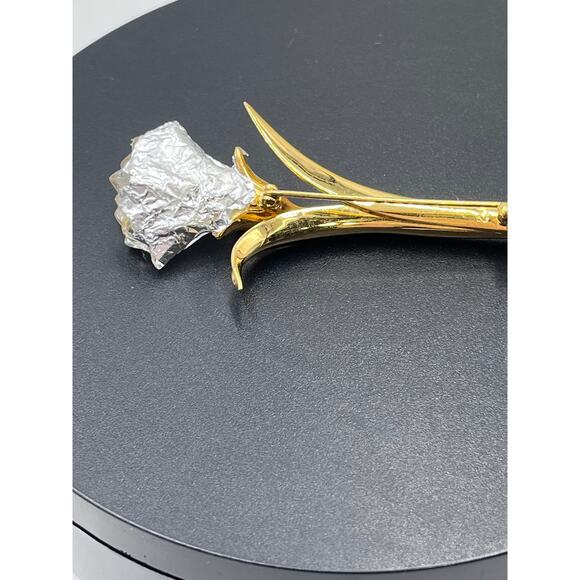 Swarovski Vintage Crystal Cala Lilly Tulip Flower Brooch Memories Collection - Picture 9 of 15